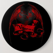 Vampirs-Herz Button (Vorderseite)