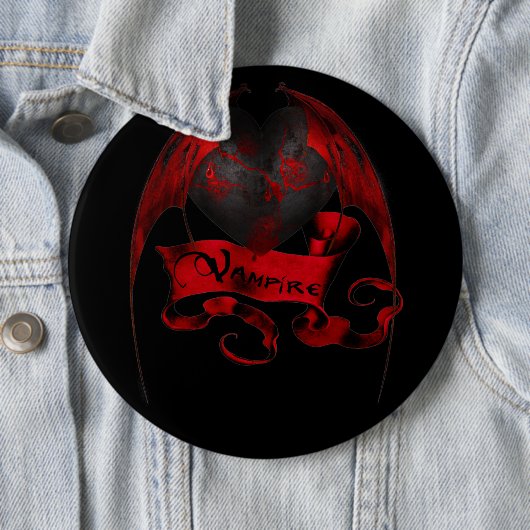 Vampirs-Herz Button (Beispiel)
