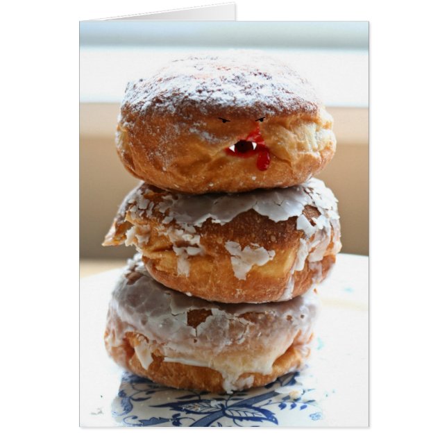 Vampirs-Krapfen-Stapel (Vorne)