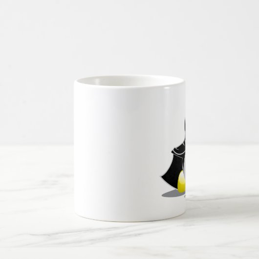 Vampirs-Pinguin Kaffeetasse (Mittel)