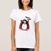 Vampirs-Pinguin T-Shirt (Vorderseite)