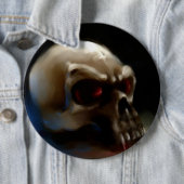 Vampirs-Schädel Button (Beispiel)