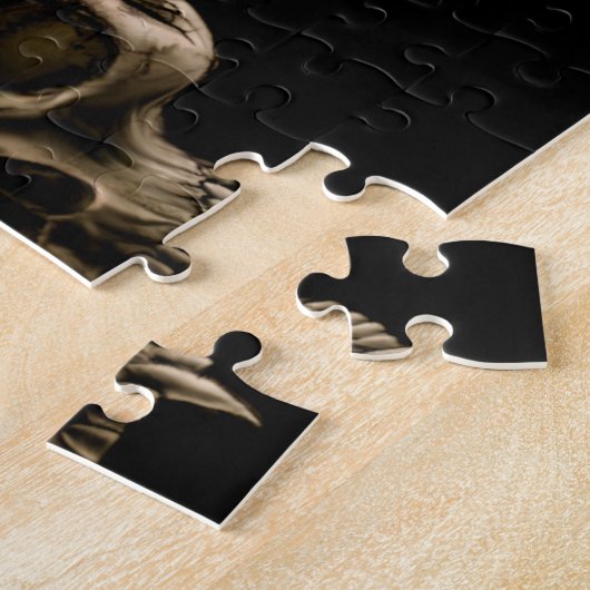 Vampirs-Schädel Puzzle (Seite)