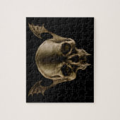 Vampirs-Schädel Puzzle (Vertikal)