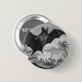 Vampirs-Schläger Button (Vorne & Hinten)