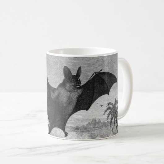 Vampirs-Schläger Kaffeetasse (VorderseiteRechts)