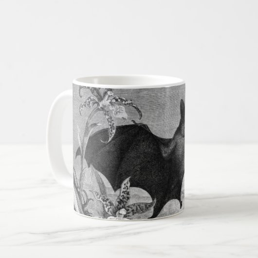 Vampirs-Schläger Kaffeetasse (Vorderseite Links)