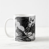 Vampirs-Schläger Kaffeetasse (Links)