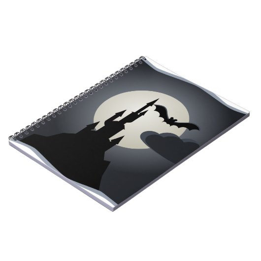 Vampirs-Schloss Notizblock (Linke Seite)