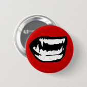 Vampirs-Zähne Button (Vorne & Hinten)