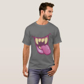 Vampirs-Zähne T-Shirt (Vorne ganz)