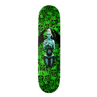 Vampirsmädchen Skateboard