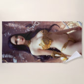 Vampirvampir Queen Beach Handtuch (Vorderseite)