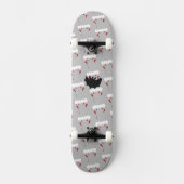 Vampirzähne Skateboard (Vorderseite)
