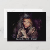 VAMPLIED Social Distanz Postkarte (Vorne/Hinten)