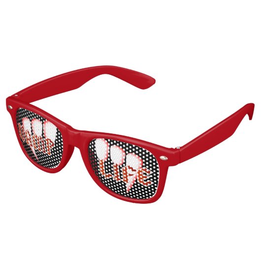 Vamplife Vampire Fangs Partybrille (Schrägansicht)