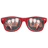 Vamplife Vampire Fangs Partybrille (Vorderseite)