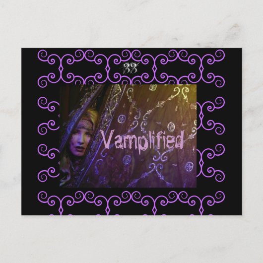 Vamplified 33      ... postkarte (Vorderseite)