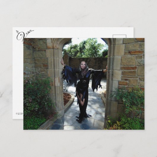 Vamplified Dead Hollywood Postcard Postkarte (Vorne/Hinten)