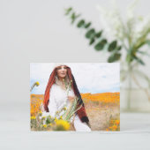 Vamplified Poppy Gardens Postcard Postkarte (Stehend Vorderseite)