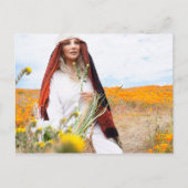 Vamplified Poppy Gardens Postcard Postkarte (Vorderseite)