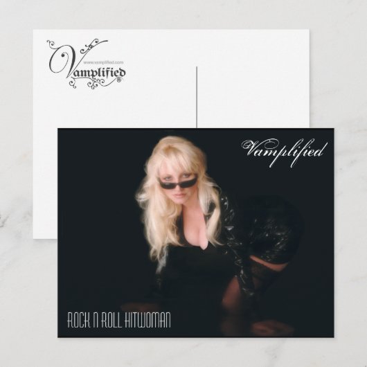 Vamplifiziert Postkarte (Vorne/Hinten)