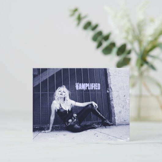Vamplifiziert Postkarte (Stehend Vorderseite)