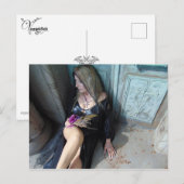 Vamplifizierte Schatten der Reflektionskarte Postkarte (Vorne/Hinten)