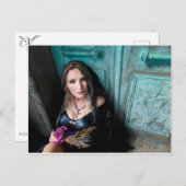 Vamplifizierte Veilkarte Postkarte (Vorne/Hinten)