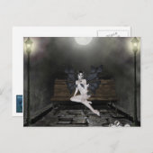 Vampress Gewartet in Nebel - Postkarten (Vorne/Hinten)