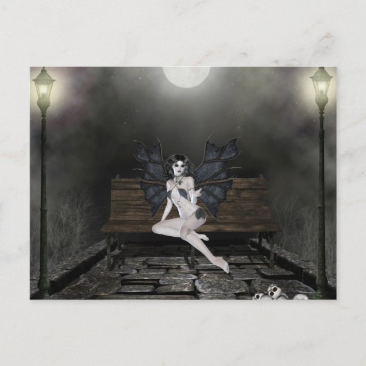 Vampress Gewartet in Nebel - Postkarten (Vorderseite)