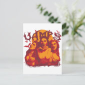 Vamps Postkarte (Stehend Vorderseite)