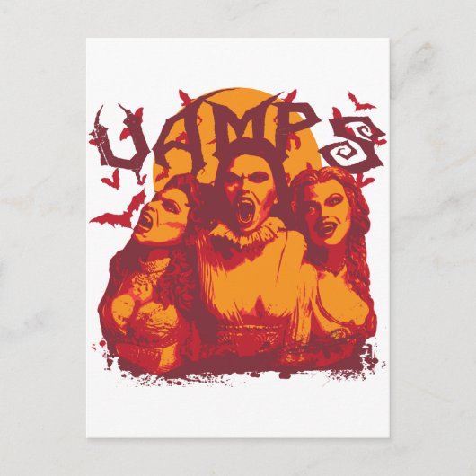 Vamps Postkarte (Vorderseite)
