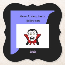 Vamptastic Halloween Bracket Paper Untersetzer