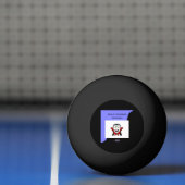 Vamptastic Halloween Ping Pong Ball Tischtennisball (Netto)