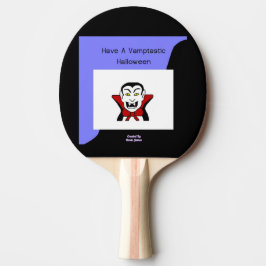 Vamptastic Halloween Pong Paddle Tischtennis Schläger
