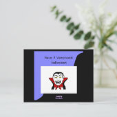 Vamptastic Halloween Postkarte (Stehend Vorderseite)