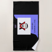 Vamptastic Halloween Strandtuch (Vorderseite)