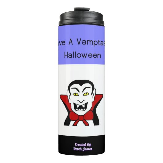 Vamptastic Halloween Thermal Tumbler Thermosbecher (Vorderseite)