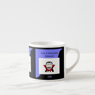 Vamptastische Halloween-Espresso-Tasse Espressotasse
