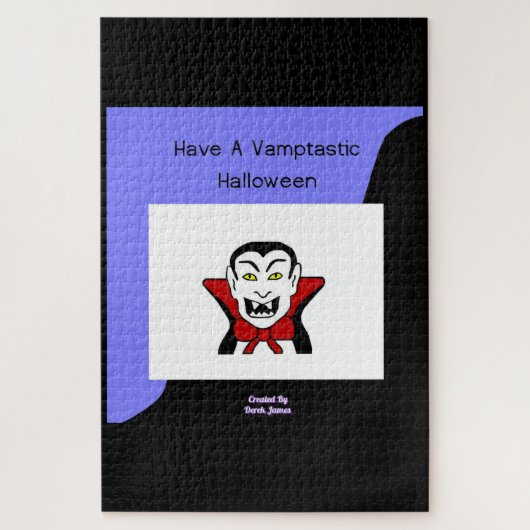 Vamptastisches Halloween-Puzzle 20" x 30" Puzzle (Vertikal)