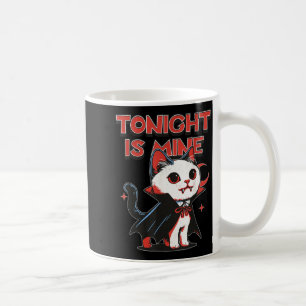Vampurr Vampirkatze Lustiges Halloween-Kostüm Kaffeetasse