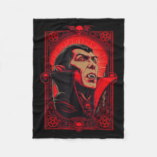 Vamre Dracula Gotische Horror Kunst, Dichtung und  Fleecedecke
