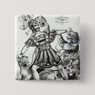 Van Amburgh das rohe zahmere, 1838 Button