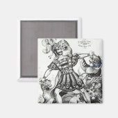 Van Amburgh the Brute Tamer, 1838 Magnet (Vorderseite/Rückseite)
