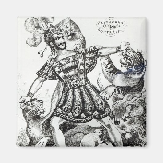 Van Amburgh the Brute Tamer, 1838 Magnet (Vorne)