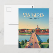 Van Buren USA Postkarte (Vorne/Hinten)