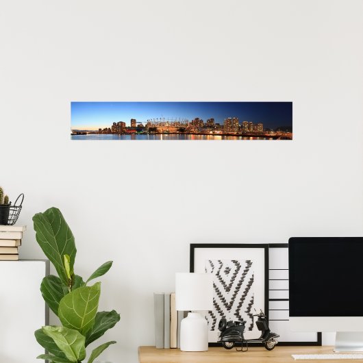 van city panorama poster (Heimbüro)