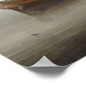 Van de Velde Ships in einem Calm CC0360 XL Poster (Ecke)