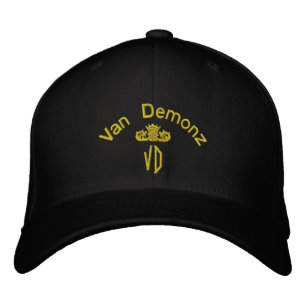 Van Demonz Gold Edition bestickter Hat Bestickte Kappe